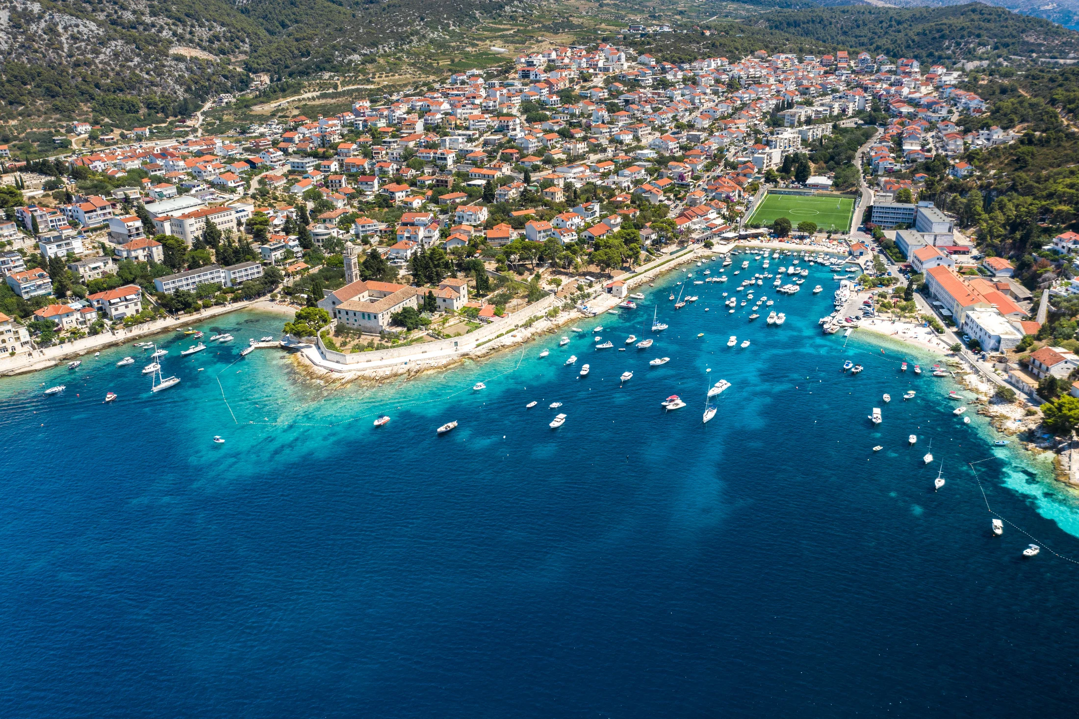 The Croatian coast